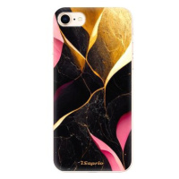 iSaprio Gold Pink Marble pro iPhone 8