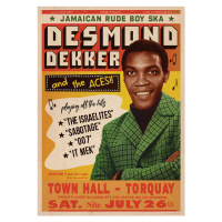 Plakát, Obraz - Desmond Dekker, (59.4 x 84.1 cm)