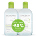 BIODERMA Sébium H2O micelární voda 500 ml 1+1 Festival