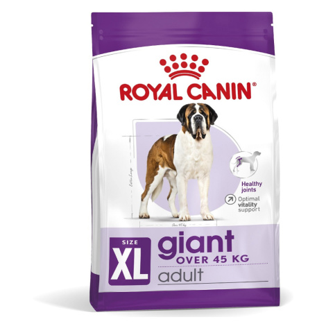 Royal Canin Size, 8 + 1 kg zdarma / 15 + 3 kg zdarma - Giant Adult 15 kg + 3 kg zdarma!