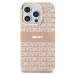 DKNY PC/TPU Repeat Pattern Tonal Stripe Magsafe kryt iPhone 14 Pro Max růžový