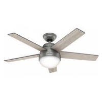 Stropní ventilátor Hunter Vnější Ø 117 cm, dub