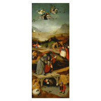 Obrazová reprodukce Temptation of St. Anthony (left hand panel), Hieronymus Bosch, 19.8 × 50 cm