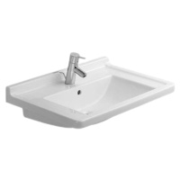 Duravit Starck 3 umyvadlo 70x49 cm otvor pro baterii, s přepade 0304700000