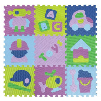 BABY GREAT Pěnové puzzle Klučičí hračky SX (30x30)