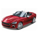 Bburago Plus Fiat 124 Spider červená BB18 21083R 1:24