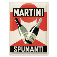 Plechová cedule Martini Spumanti, 30 × 40 cm