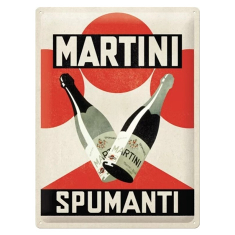 Plechová cedule Martini Spumanti, (30 x 40 cm) POSTERSHOP