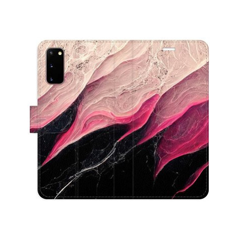 iSaprio flip pouzdro BlackPink Marble pro Samsung Galaxy S20