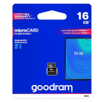 Karta paměťová GOODRAM micro SD 16 GB