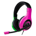 Headset Bigben Wired Stereo Pink + Green (Switch)