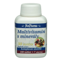 Medpharma Multivitamín S Minerály 30složek Tbl.107