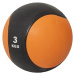 Gorilla Sports Medicinbal, oranžový/černý, 3 kg