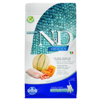 N&D OCEAN CAT Kitten Cod & Shrimp&Pumpkin&Melon 1,5kg