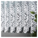 Dekorační metrážová vitrážová záclona JULIA bílá výška 90 cm MyBestHome Cena záclony je uvedena 