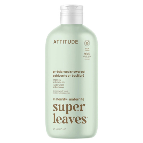ATTITUDE Super leaves Maternity tělové mýdlo pro těhotné s arganem 473 ml