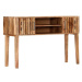 Konzolový stolek 120 x 35 x 76 cm masivní akáciové dřevo