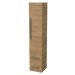 Koupelnová skříňka vysoká SAT Cube Way 32,5x162,5x33 cm dub Hickory CUBE3CHV35DH