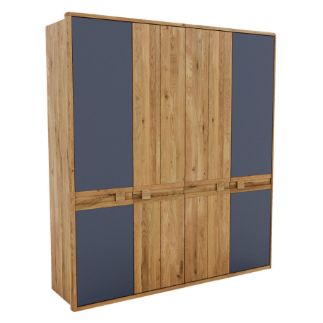 Linea Natura ŠATNÍ SKŘÍŇ, divoký dub, antracitová, dub artisan, divoký dub cm