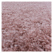 Koberec shaggy Sydney růžový