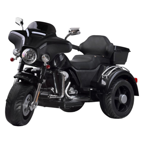 mamido  Dětská elektrická motorka Chopper Shine černá