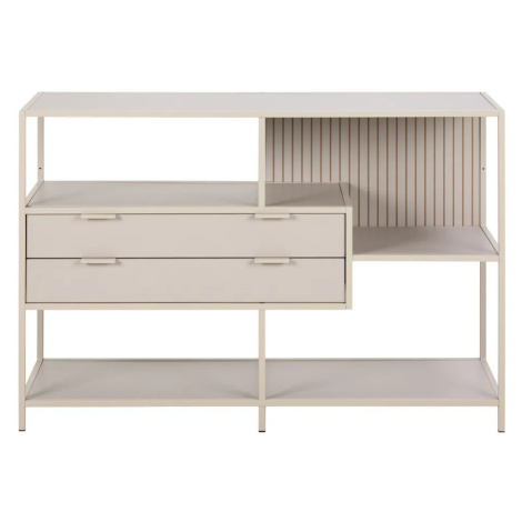 Actona Knihovna Seaford III 114 cm šedá