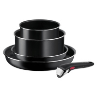 Tefal Tefal - Sada nádobí 5 ks INGENIO EASY COOK & CLEAN BLACK