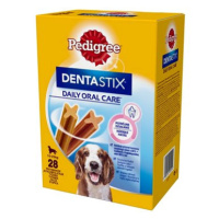 Pedigree Dentastix Daily Oral Care dentální pamlsky pro psy středních plemen 28 ks