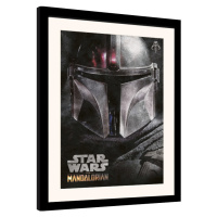 Obraz na zeď - Star Wars: The Mandalorian - Helmet