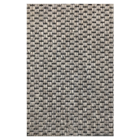 Moderní kusový koberec Nature | šedý Typ: kulatý 80 cm