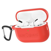 AlzaGuard Skinny Silicone Case pro Airpods Pro 2022 červené