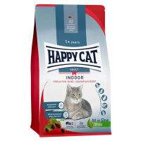 Happy Cat Indoor Adult hovězí z předhůří Alp 4 kg