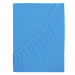 B.E.S. PETROVICE Protěradlo Jersey s elastanem LYCRA 200 × 200 cm, nebesky modré