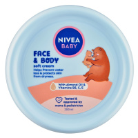 Nivea baby Face & Body Soft krém na obličej a tělo 200 ml