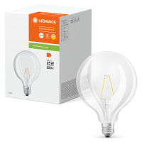 LED žárovka Globe E27 G125 2,5W = 25W 250lm 2700K Teplá 300° Filament LEDVANCE