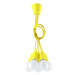 Žluté závěsné svítidlo ø 25 cm Rene – Nice Lamps