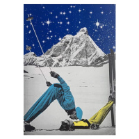 Storno, Anne - Obrazová reprodukce Ski paradise, 2021, (26.7 x 40 cm)