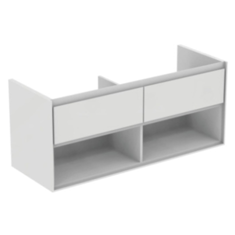 Koupelnová skříňka pod umyvadlo Ideal Standard Connect Air 120x44x51,7 cm hnědá mat/bílá mat E08