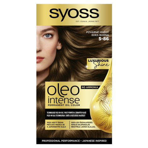 SYOSS Oleo Intense 5-86 Půvabně hnědý 50 ml