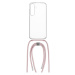 FIXED Pure Neck kryt s růžovou šňůrkou na krk Samsung Galaxy S24+