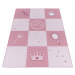Ayyildiz koberce Dětský kusový koberec Play 2905 pink - 140x200 cm