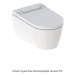 Geberit AquaClean - Elektronický bidet Sela s keramikou, závěsný, Rimfree, SoftClosing, alpská b