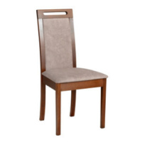 Jídelní židle ROMA 6 Černá Tkanina 18B