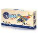 Stavebnice HUGO Letadlo s nářadím 144ks plast v krabici 31x16x7cm