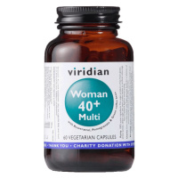 Viridian 40+ Woman Multivitamin (Natural multivitamín pro ženy) 60 kapslí
