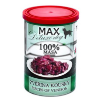 MAX deluxe zvěřina kousky 400 g