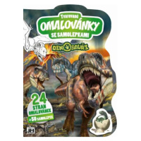 Tvarované omalovánky/ Dino