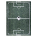 Dětský kusový koberec Bambino 2138 Football green 80x150 cm