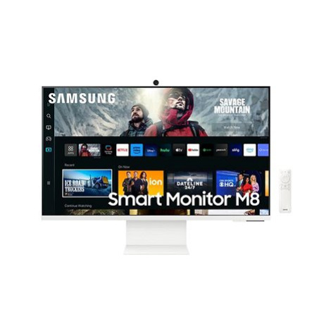 32" Samsung Smart Monitor M80C Bílá