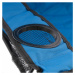 Garthen D70578 Skládací kempingová židle s držákem nápojů - modrá